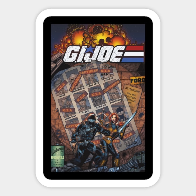 G.I. Joe Days of Future Past Homage Sticker by MentalPablum